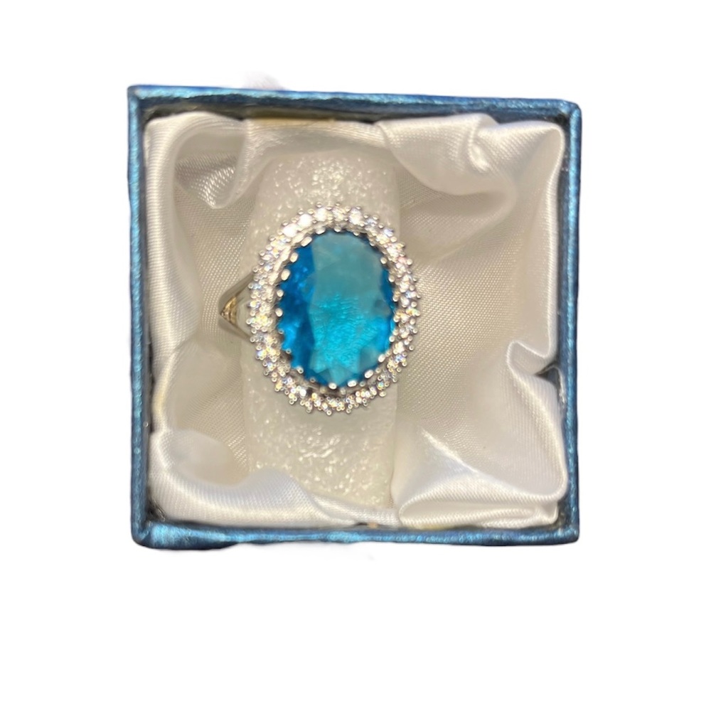 Big Blue Beautiful Ring